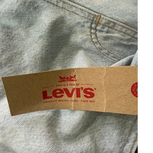 Levis Premium Romper Jumpsuit Womens M Stonewash Casual Streetwear Denim NWT - Picture 10 of 12